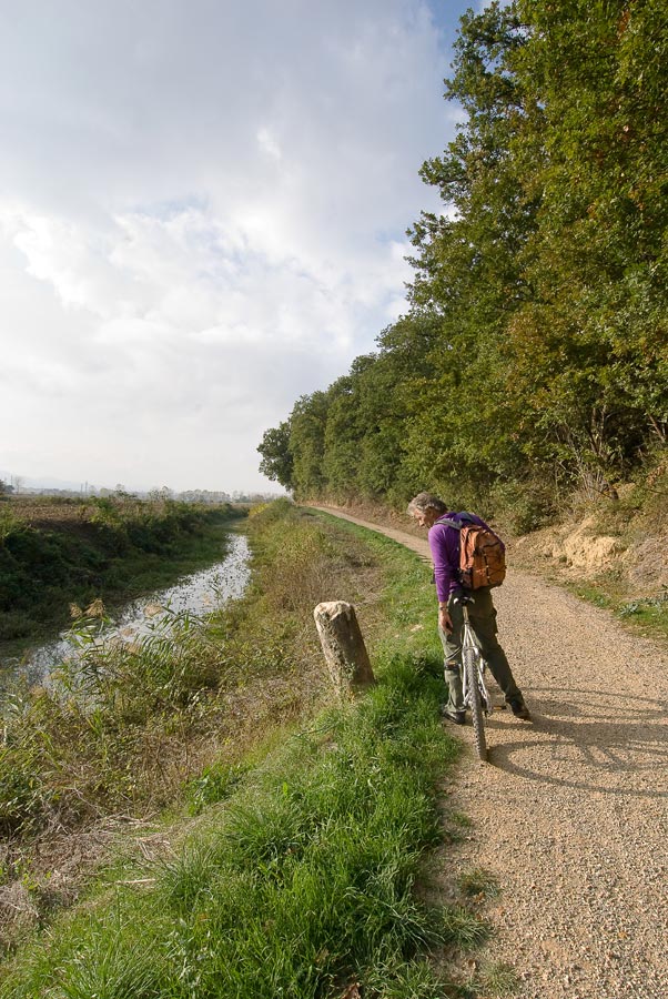 Val di Chiana La ciclabile tra argini e strade sterrate tra i laghi di Chiusi e Montepulciano ©Fabrizio Ardito