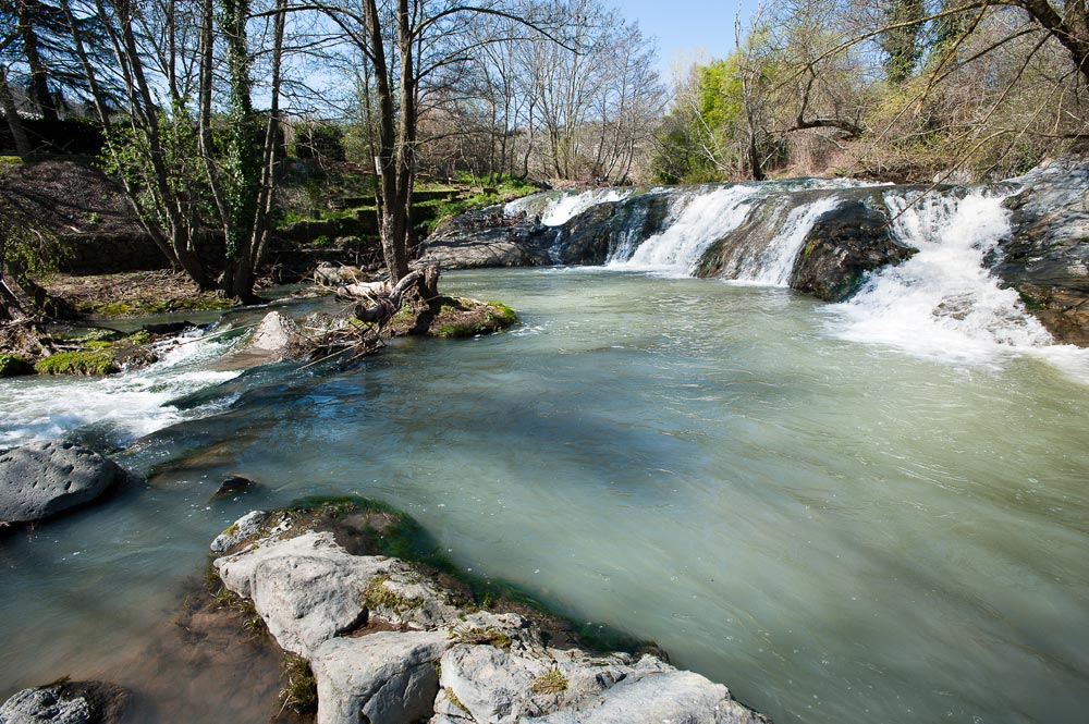 Farnese Cascate del rio Opleta, sulla strada verso Castro ©Fabrizio Ardito