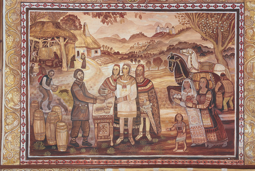 Sarmede Lo scambio dei vini - Štěpán Zavřel ©Fondazione Mostra Internazionale d'Illustrazione per l'Infanzia Štěpán Zavřel