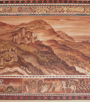 Sarmede Storie dei Da Camino - Štěpán Zavřel ©Fondazione Mostra Internazionale d'Illustrazione per l'Infanzia Štěpán Zavřel