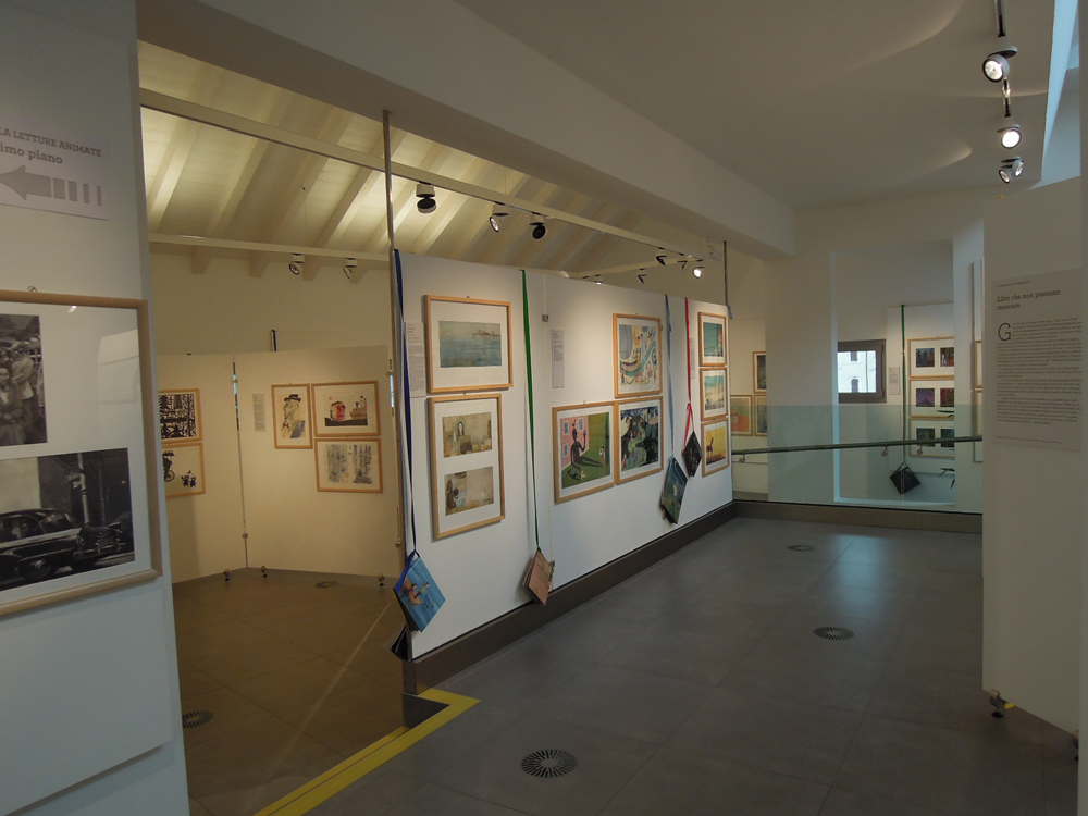 Sarmede Sala della Mostra Internazionale d'Illustrazione per l'Infanzia «Štěpán Zavřel» ©Fondazione Mostra Internazionale d'Illustrazione per l'Infanzia Štěpán Zavřel