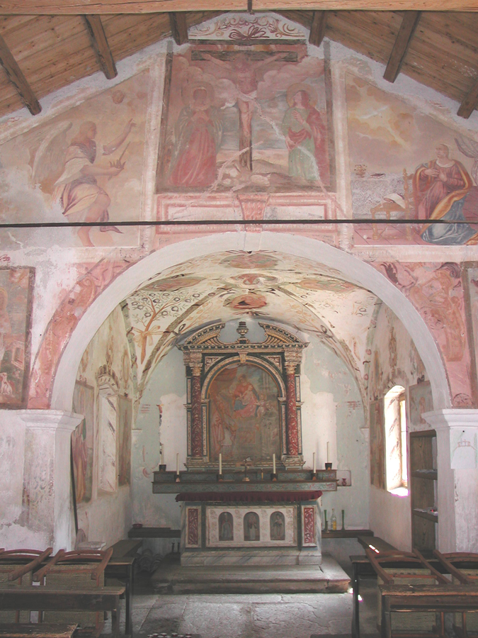 S. Martino in Valle - interno ©Parco Dolomiti Bellunesi