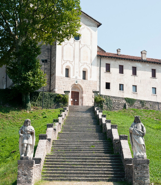 Santuario Ss. Vittore e Corona - esterno ©Marco Zucco, Archivio Provincia di Belluno
