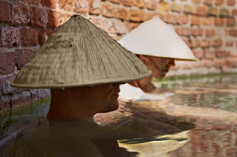 Acqui Terme Vulcano, inalazione dei vapori © Archivio Spa Lago delle Sorgenti