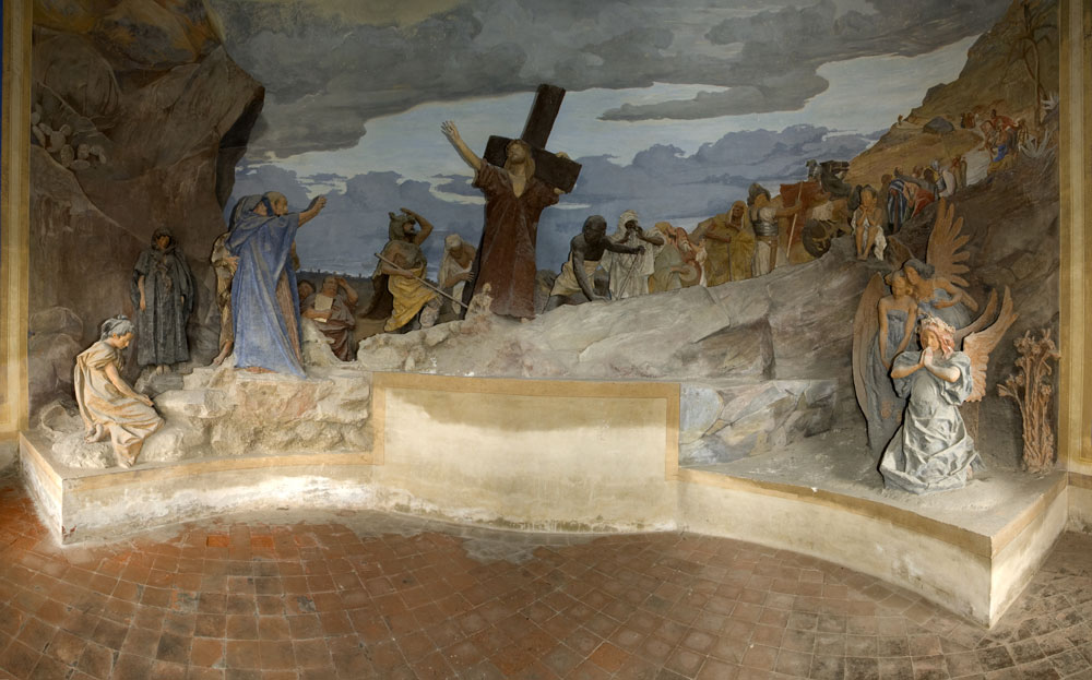 Serralunga di Crea Le cappelle © Franco Andreone