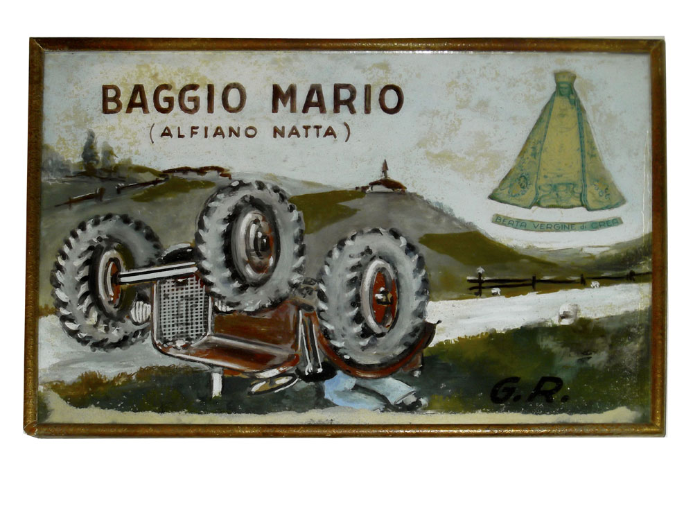 Serralunga di Crea Un ex voto © Cinzia Rando