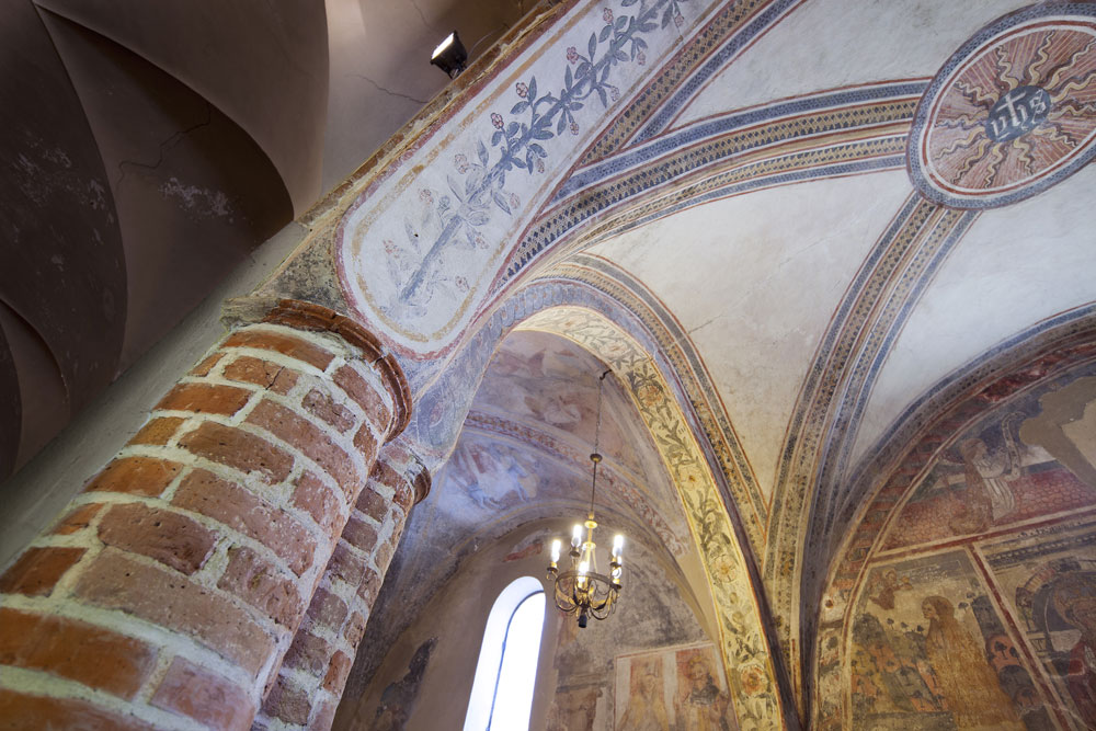 Quinto Vercellese Abbazia di SS. Nazario e Celso, gli interni © Fiorenza Cicogna