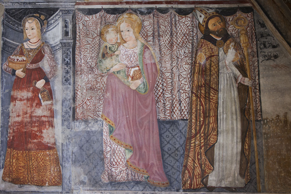 Quinto Vercellese Abbazia di SS. Nazario e Celso, gli interni © Fiorenza Cicogna