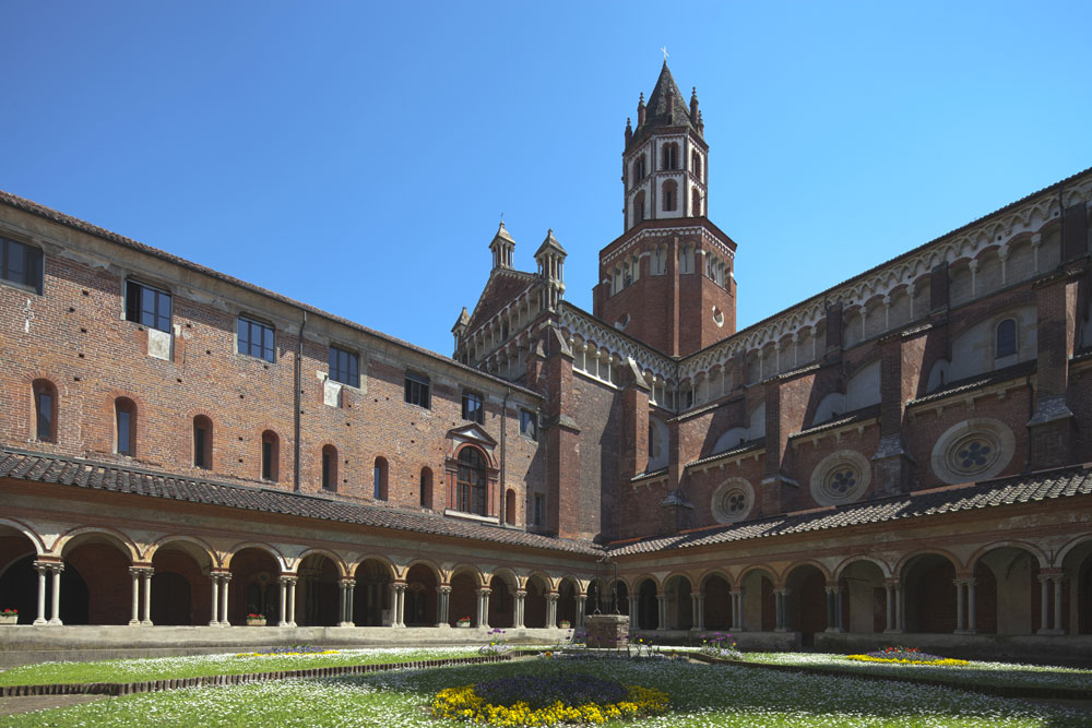 Vercelli Basilica di S. Andrea, i chiostri © Fiorenza Cicogna