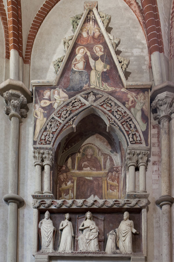 Vercelli Basilica di S. Andrea, gli interni © Fiorenza Cicogna