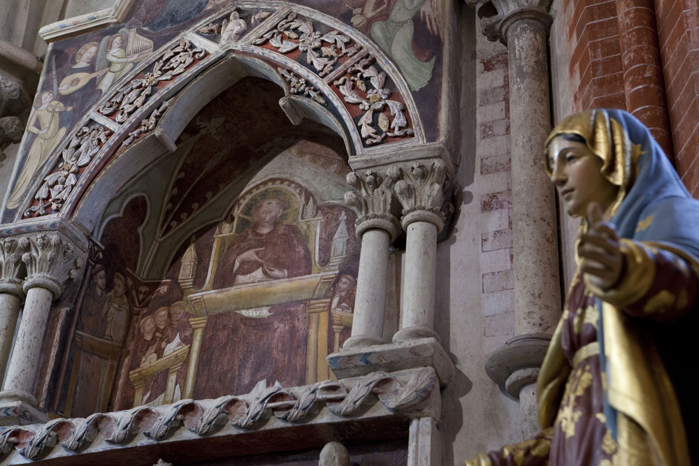 Vercelli Basilica di S. Andrea, gli interni © Fiorenza Cicogna