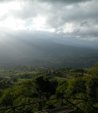 Nusco  Veduta panoramica da via Portamulino © Agostino della Gatta - Irpinia Turismo