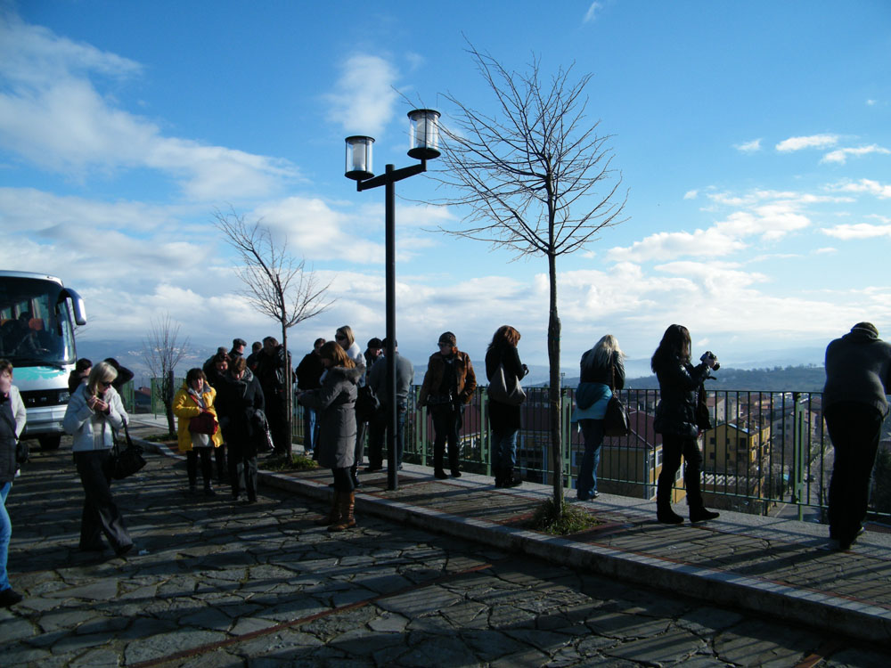 Nusco  Veduta panoramica da via Santa Croce  © Agostino della Gatta - Irpinia Turismo