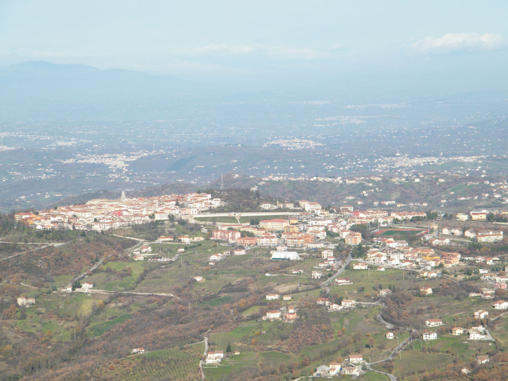 Nusco  Veduta panoramica dal Montagnone  © Agostino della Gatta - Irpinia Turismo