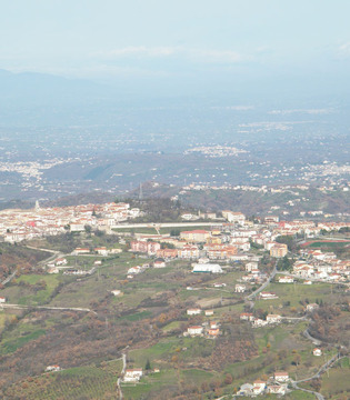 Nusco  Veduta panoramica dal Montagnone  © Agostino della Gatta - Irpinia Turismo