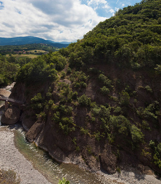 Val Borbera Veduta delle Strette di Pertuso © Fiorenza Cicogna