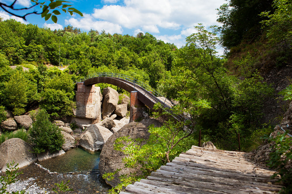 Val Borbera Ponticello sulle Strette di Pertuso © Fiorenza Cicogna