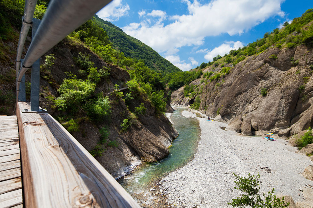 Val Borbera Bagnanti sulle Strette di Pertuso © Fiorenza Cicogna