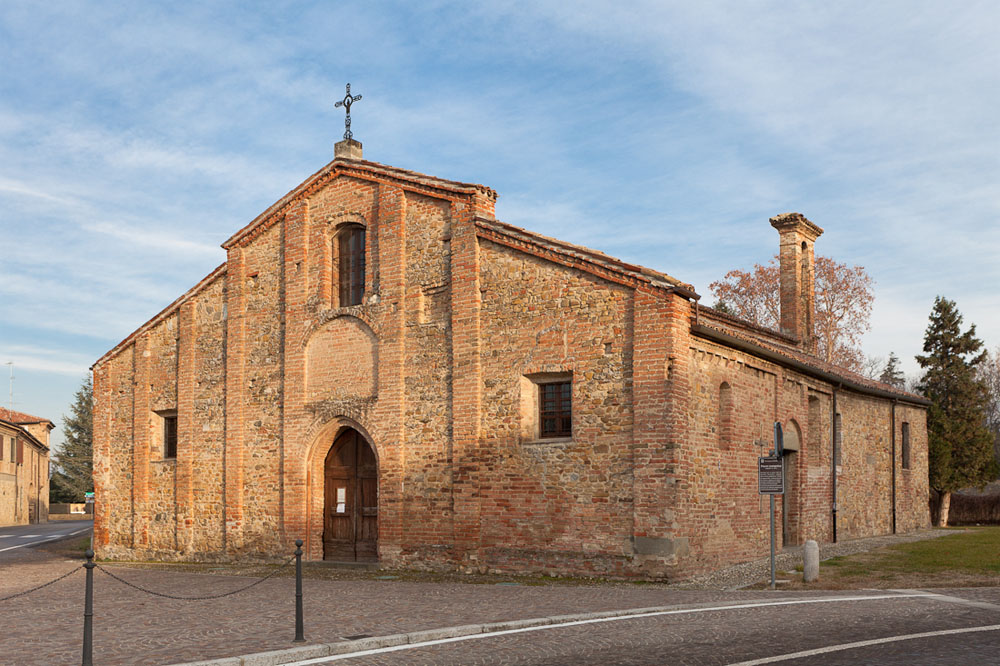 Volpedo L'abside della chiesa di S. Pietro © Gianluca Grassano/Archivio Alexala