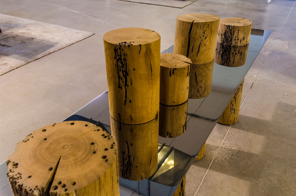 Cantù Lo showroom Riva 1920, le briccole di Venezia © Giulia Castelli