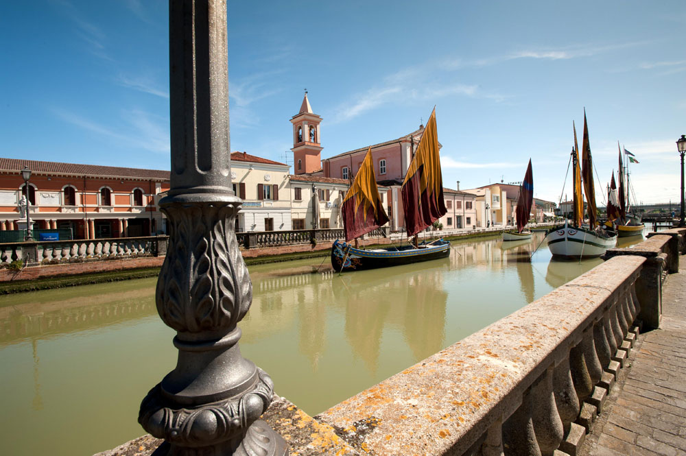 Cesenatico Canale e barche d'epoca © Fabrizio Ardito