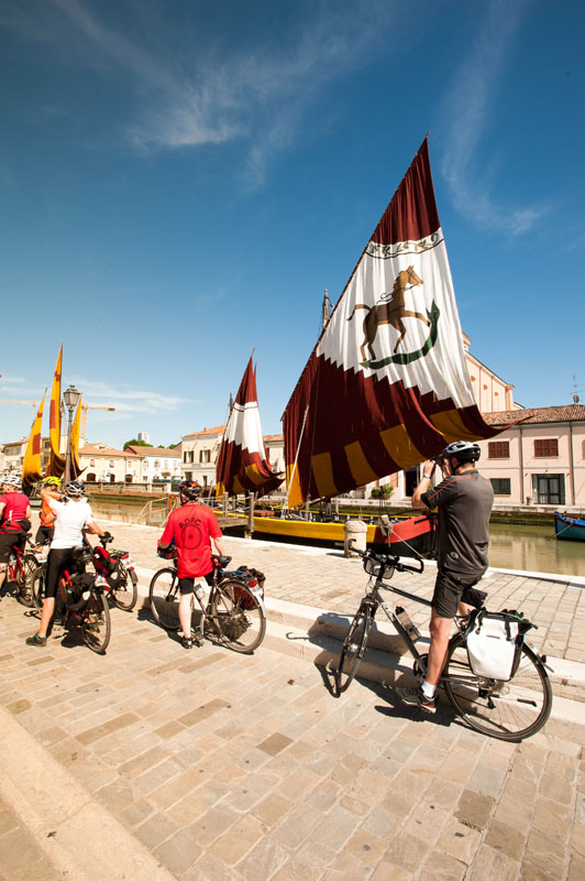 Cesenatico Canale e barche d'epoca © Fabrizio Ardito