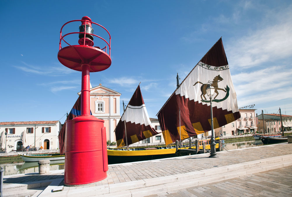Cesenatico Canale e barche d'epoca © Fabrizio Ardito