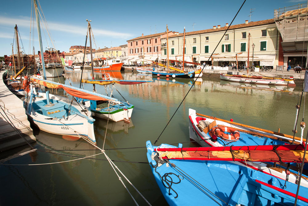 Cesenatico Canale e barche d'epoca © Fabrizio Ardito