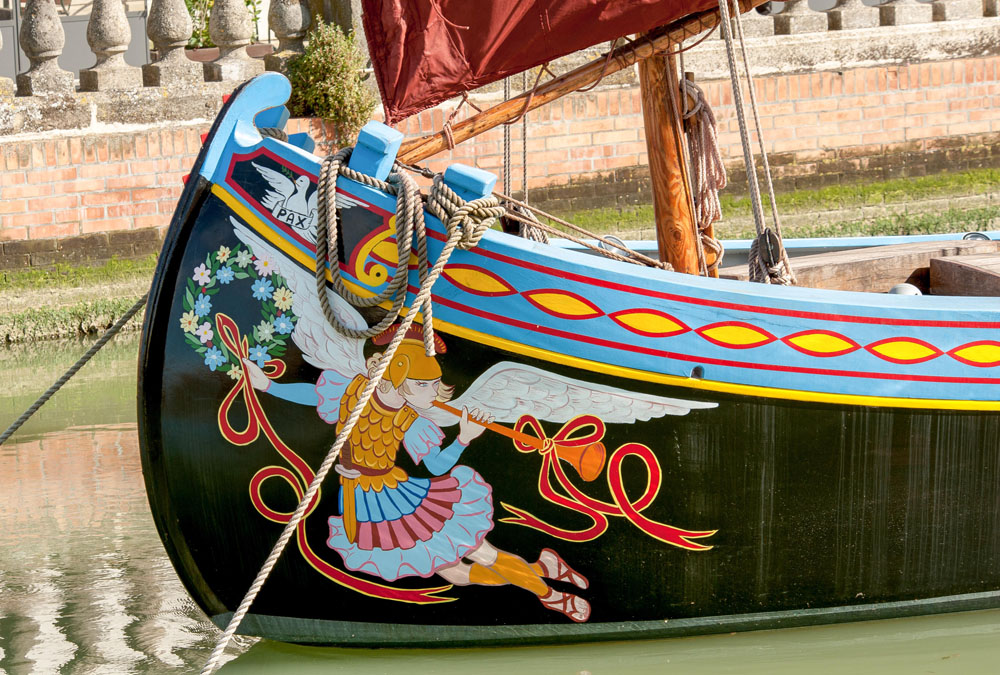 Cesenatico Canale e barche d'epoca © Fabrizio Ardito