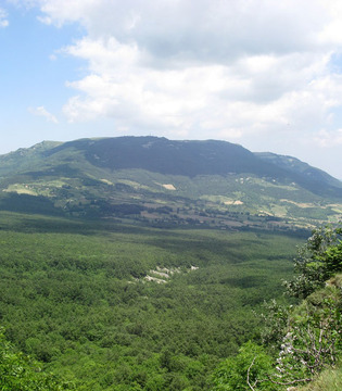 Parco del Sasso Simone e del Sasso Simoncello Veduta del monte Carpegna © Toni Pecoraro