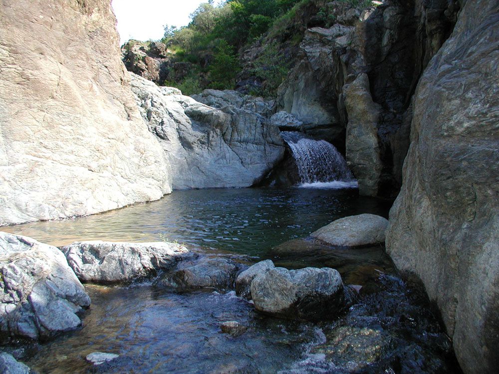 Parco Capanne di Marcarolo Cascatella lungo il corso del Gorzente © Archivio Parco Naturale delle Capanne di Marcarolo
