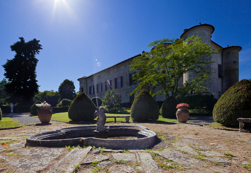 Rocca Grimalda Veduta del castello dal giardino settecentesco © Fiorenza Cicogna