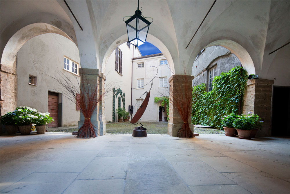 Rocca Grimalda Il cortile del castello © Fiorenza Cicogna