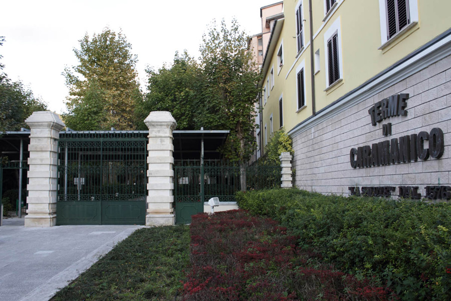 Caramanico Terme Entrata delle terme © Elio Torlontano