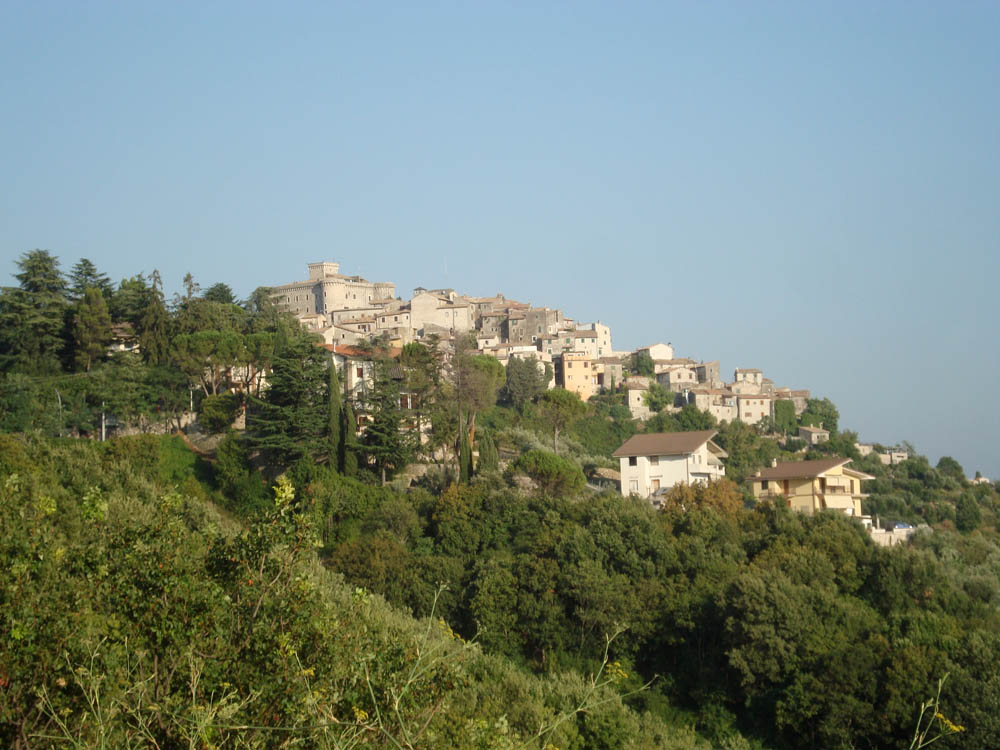 Lucretili Veduta del borgo di San Polo © LPLT