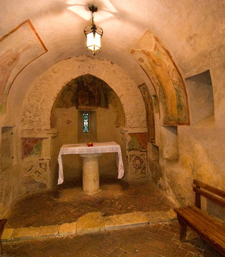 Valle Reatina Fonte Colombo, cappella © Fabrizio Ardito