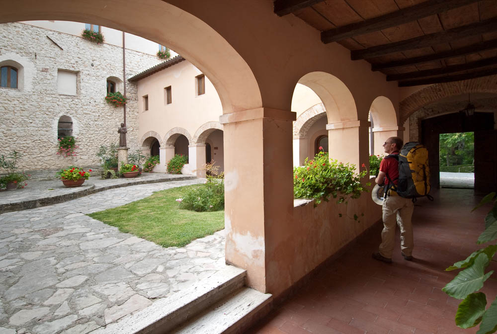 Valle Reatina Fonte Colombo, chiostro © Fabrizio Ardito