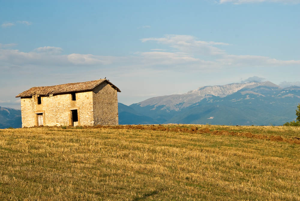 Valle Reatina Panorama sentiero verso Contigliano © Fabrizio Ardito