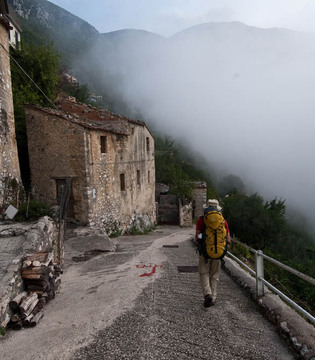 Valle Reatina Discesa da Poggio Bustone © Fabrizio Ardito