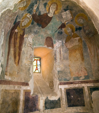 Valle Reatina Affreschi al convento Foresta © Fabrizio Ardito