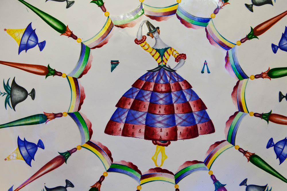 Museo Internazionale del Design Ceramico di Laveno MIDeC Piatto firmato da G. Andlovitz. ©Fiorenza Cicogna