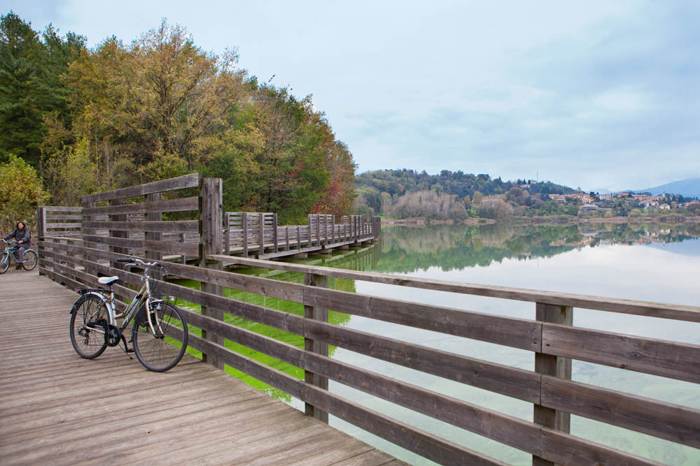 Lago di Comabbio, pista ciclabile ©Fiorenza Cicogna