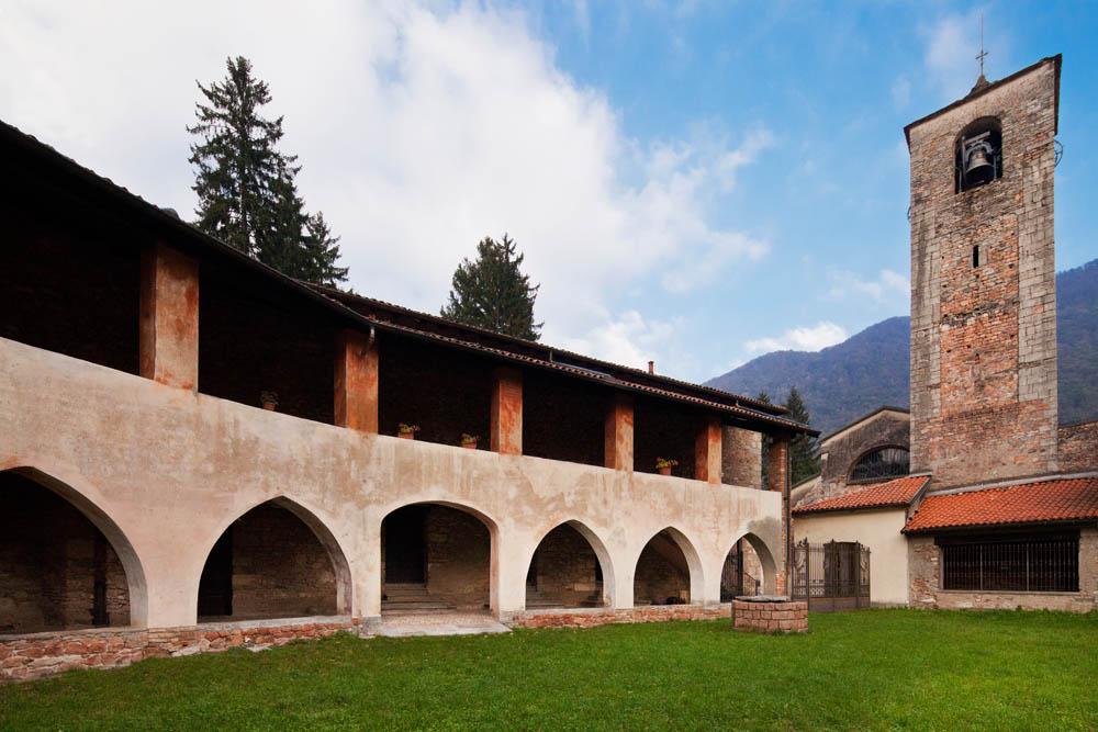 Badia di Ganna, affreschi ©Fiorenza Cicogna