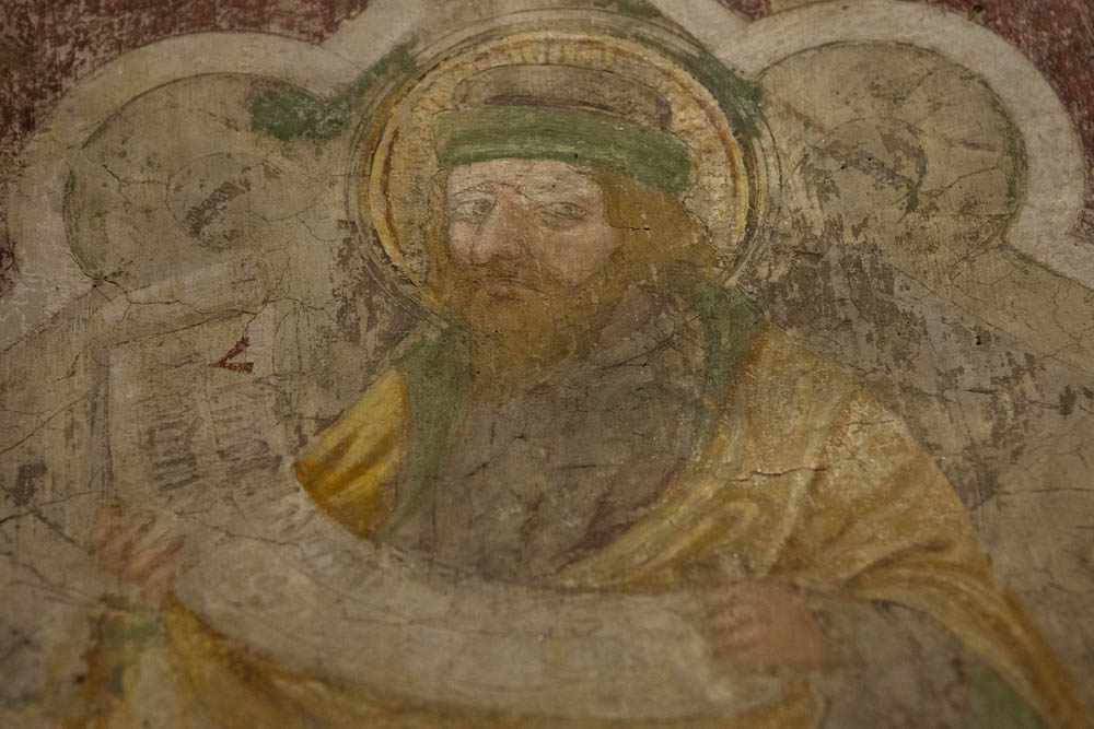 Badia di Ganna, affreschi ©Fiorenza Cicogna