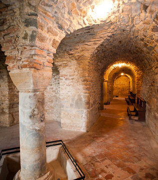 Cortona Abbazia di Farneta, cripta 1 © Fabrizio Ardito