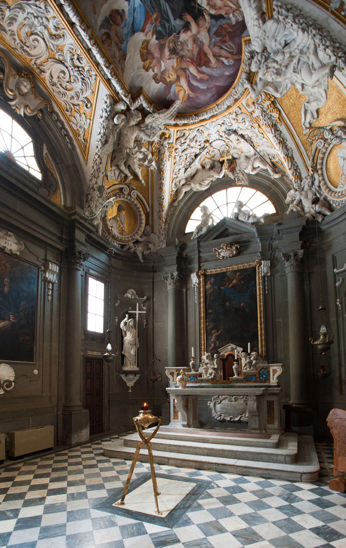 Abbazia di Vallombrosa Interno della chiesa © Fabrizio Ardito