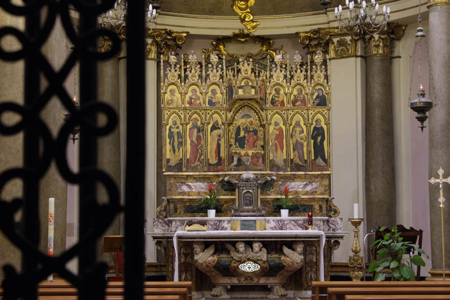 Teramo Duomo di Teramo, il polittico di Jacobello © Elio Torlontano