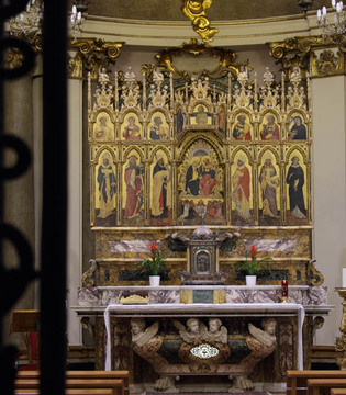Teramo Duomo di Teramo, il polittico di Jacobello © Elio Torlontano