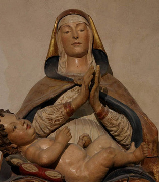 Teramo Madonna col bambino in San Domenico © Elio Torlontano