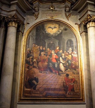 Teramo La pala d'altare in Santo Spirito © Elio Torlontano